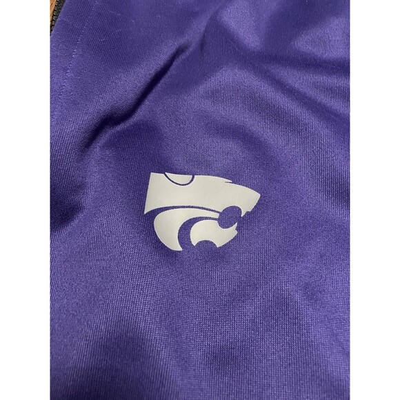 Nike KSU Kansas State Wildcats Team Issued Purple Training Pants Mens S NWOT - Picture 2 of 6